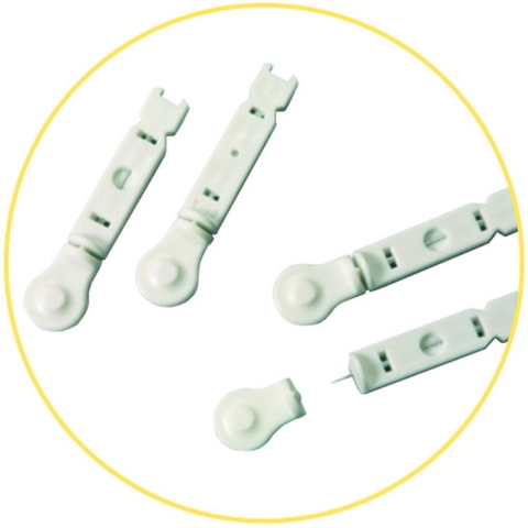 Kim Dẹp Lấy Máu PT Medical Dành Cho Bút Accu-Chek Softclix - Hộp 100 Cái, Tiệt Trùng, Dễ Dàng Sử Dụng, An Toàn cho Người Bệnh Tiểu Đường