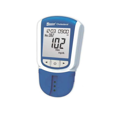 Máy Đo CHOL/TRIG/HDL 3 in 1 Mission - Thiết Bị Đo Đường Huyết Nhanh Chóng, Chính Xác, Dễ Dàng Mang Theo