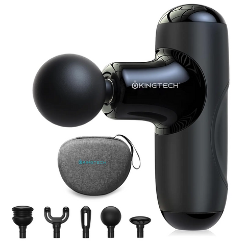 Máy Massage Mini Cầm Tay KINGTECH A1 - Thiết Bị Massage Trị Liệu Sạc Pin, 5 Đầu Massage, Chống Ồn, Giảm Căng Thẳng, Dễ Dàng Mang Theo