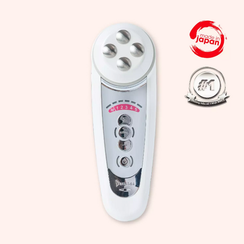 Máy Nâng Cơ Đẩy Tinh Chất Belega Cellcure 4T Plus Nhật Bản - Công Nghệ Sóng Giao Thoa, Nâng Cơ V-Line Tại Nhà, Làm Đẹp Hiệu Quả