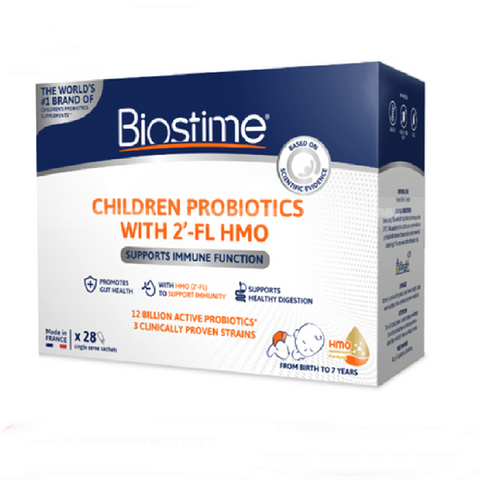 Men Vi Sinh Tiêu Hóa Cho Bé Biostime Probiotic HMO Úc - Hỗ Trợ Tiêu Hóa Khỏe, Cải Thiện Chức Năng Đường Ruột, Dinh Dưỡng Tốt Nhất