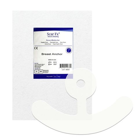 Miếng dán mờ sẹo Rejuvaskin Scar FX Breast Piece - Giải pháp chăm sóc vết mổ ngực, 100% silicone y tế, làm phẳng và giảm sẹo hiệu quả.