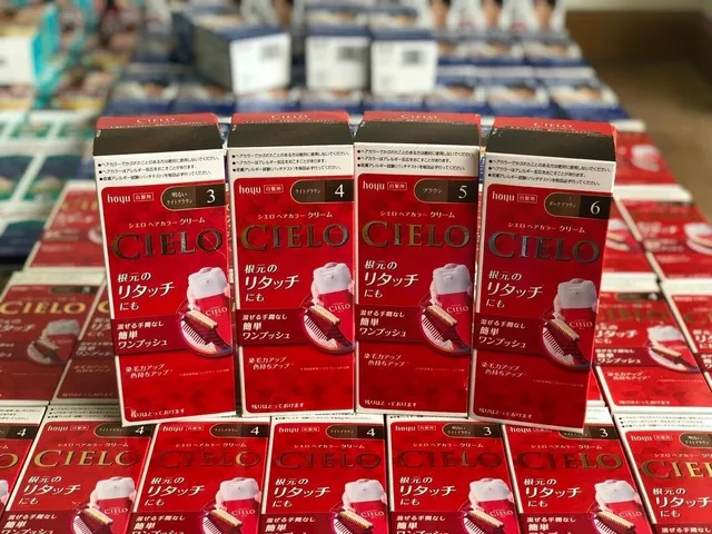 Nhuộm Tóc Phủ Bạc Dạng Kem Hoyu Cielo Ex Cream Nhật Bản - Giải Pháp Dễ Dàng Tại Nhà Với Màu Tóc Bền Đẹp