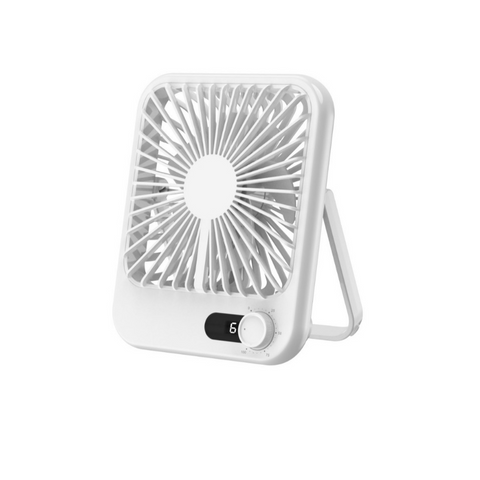 Quạt Tích Điện Mini Creen CR-SK101 - Pin 1500mAh, 100 Cấp Độ Gió, Thiết Kế Di Động, Hoàn Hảo Cho Đi Dã Ngoại