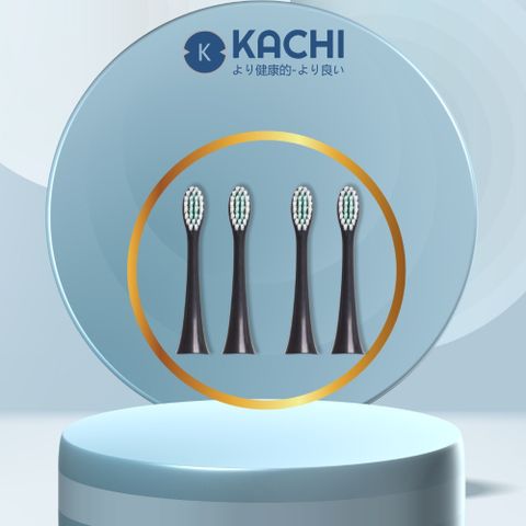 Set 04 Đầu Bàn Chải Thay Thế Bàn Chải Điện Kachi Sonic MK309A - Lông Mềm, Dễ Lắp Đặt, Sạch Sẽ Răng Miệng Hàng Ngày
