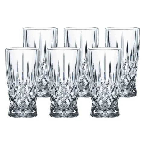 Set 6 Cốc Thủy Tinh Pha Lê Nachtmann Bierglas 350ml - Cốc Sang Trọng Cho Bia và Nước Giải Khát