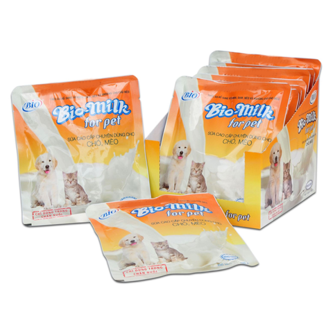 Sữa Bột Dành Cho Chó Mèo Bio Milk - Dinh Dưỡng Cân Đối Giống Như Sữa Mẹ, Hỗ Trợ Phát Triển Khỏe Mạnh Cho Thú Cưng 100g