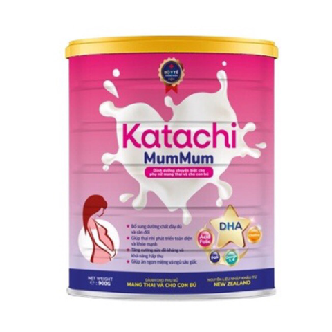 Sữa Dinh Dưỡng Katachi MumMum Cho Mẹ Bầu & Mẹ Cho Con Bú - Hương Vani Thơm Ngon, Hỗ Trợ Dinh Dưỡng Tối Ưu Cho Phụ Nữ Mang Thai