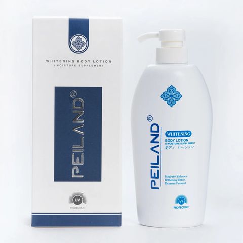 Sữa Dưỡng Thể Trắng Da Peiland Whitening Body Lotion 550ml - Dưỡng ẩm, Tăng Sáng Mịn, Chống Nắng UV, Giàu Vitamin