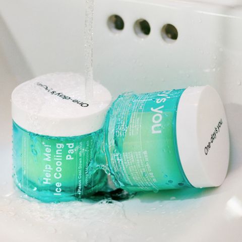 Toner Pad Mát Dịu Da One-day's You Help Me Ice Cooling - Giảm Sưng, Cung Cấp Vitamin, Phù Hợp Với Da Nhạy Cảm, 80 Miếng
