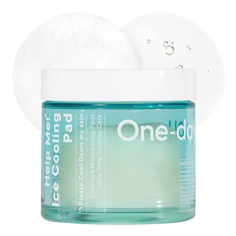 Toner Pad Mát Dịu Da One-day's You Help Me Ice Cooling - Giảm Sưng, Cung Cấp Vitamin, Phù Hợp Với Da Nhạy Cảm, 80 Miếng