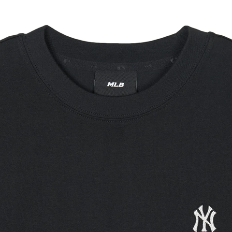 Váy MLB Basic Small Logo New York Yankees - Váy Suông Đen Thời Trang Cho Cô Nàng Sành Điệu, Chất Liệu Cotton Mềm Mại