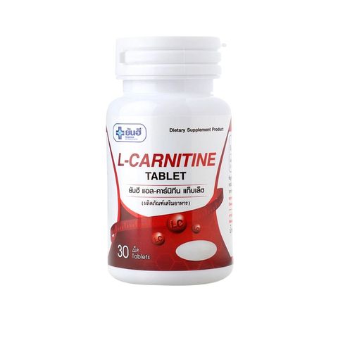 Viên Uống Giảm Cân Yaņhee L-Carnitine 500mg - Tăng Tốc Đốt Cháy Mỡ Thừa, Hỗ Trợ Chuyển Hóa Năng Lượng, Lọ 30 Viên