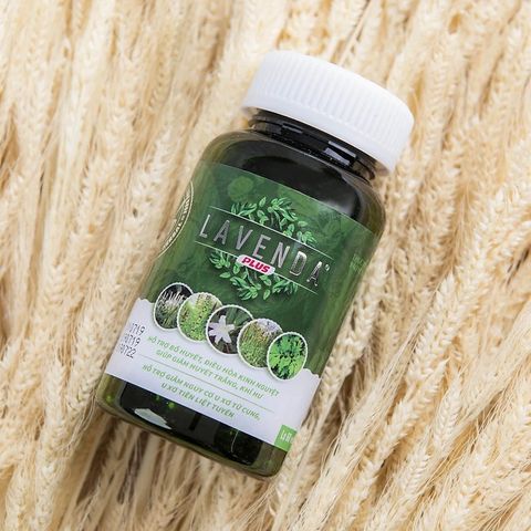 Viên Uống Lavenda Plus - Hỗ Trợ Điều Hòa Kinh Nguyệt, Cải Thiện Khí Hư & Huyết Trắng, Cân Bằng Nội Tiết Tố Nữ