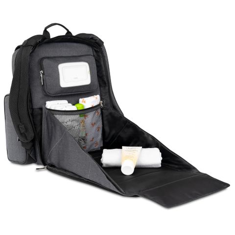 Balo Bỉm Sữa Baby Brezza Dante BRZ10051 - Túi Đựng Đồ Cho Mẹ và Bé Tiện Dụng, Thiết Kế Thông Minh và Sang Trọng