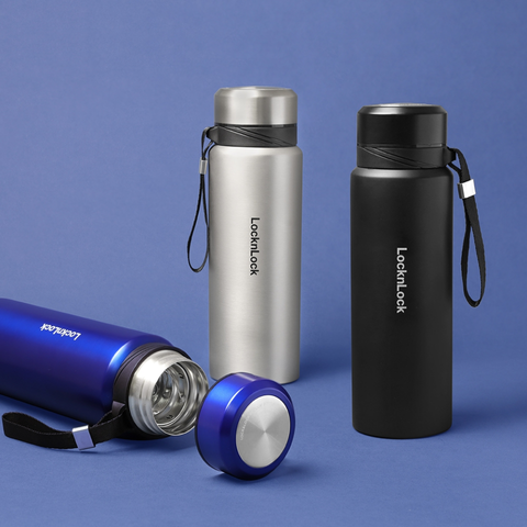Bình Giữ Nhiệt Lock&Lock LHC6180 800ml - Thép Không Gỉ, Có Lưới Lọc Trà, Giữ Nóng Lên Đến 8 Giờ, Thiết Kế Hiện Đại, Thân Thiện Sức Khỏe