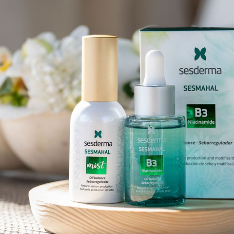 Bộ Dưỡng Trắng Da Sesderma Sesmahal B3 Niacinamide 30ml - Hỗ Trợ Dưỡng Ẩm, Giảm Nhờn, Cải Thiện Nám, Sạm Da