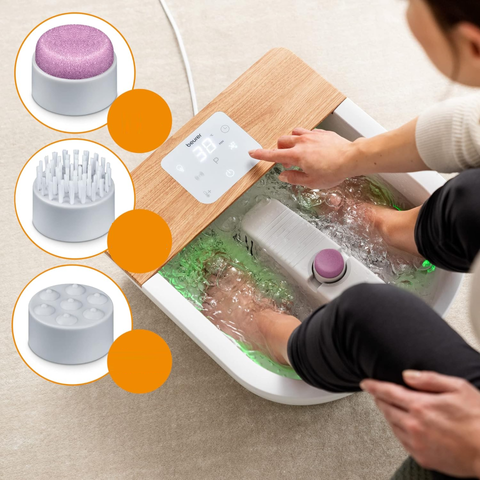 Bồn Massage Ngâm Chân Beurer FB 65 - 3 Chức Năng Hiện Đại, Thư Giãn Cải Thiện Tuần Hoàn, Hỗ Trợ Sức Khỏe Chân