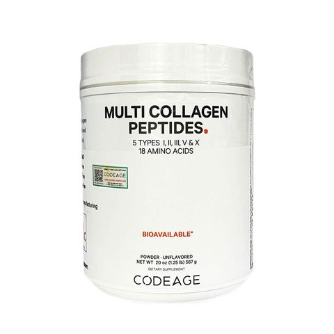 Bột uống Collagen Codeage Hydrolyzed Multi Collagen Peptides 567g - Hỗ trợ trẻ hóa da, tóc và móng - Dinh dưỡng cao, dễ hấp thụ