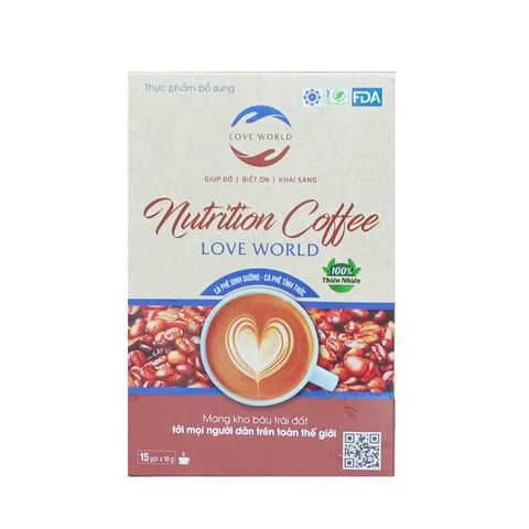 Cà phê hỗ trợ kiểm soát cân nặng Coffee Love World