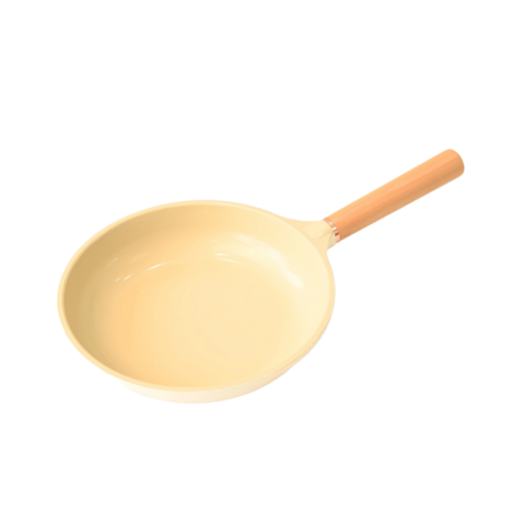 Chảo chống dính phủ gốm Haatz đúc nguyên khối 24cm - Chất liệu bền bỉ, giữ nhiệt lâu, dễ sử dụng và vệ sinh, hoàn hảo cho mọi món ăn.