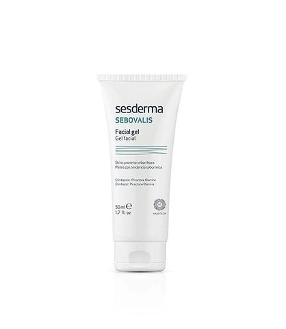 Gel điều tiết bã nhờn Sebovalis Facial Gel 50ml - Chăm sóc da dầu mụn, giảm viêm, ngăn ngừa mụn hiệu quả từ Sesderma