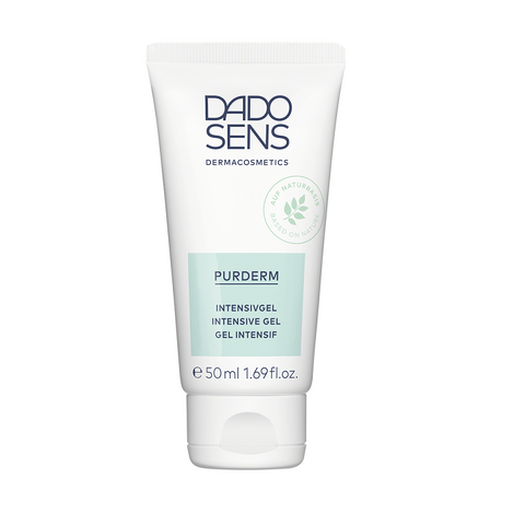 Gel Dưỡng Da Dầu Mụn Dado Sens Intensive Purderm 50ml - Chăm Sóc Da Nhớn Mụn, Giảm Bóng Dầu, Cung Cấp Độ Ẩm Mát Lành