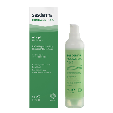 Gel Dưỡng Làm Dịu Và Phục Hồi Da Sesderma Hidraloe Plus - Lô Hội Hữu Cơ 50ml Phù Hợp Mọi Loại Da, Giảm Ngứa, Mẩn Đỏ