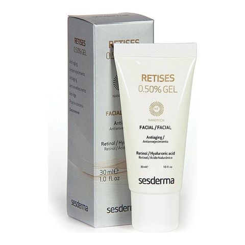 Gel Dưỡng Da Dầu Mụn Retises 0.50% Gel Facia - Chống Lão Hóa, Làm Sáng Da, Hỗ Trợ Điều Trị Mụn Trứng Cá, Thương Hiệu Sesderma