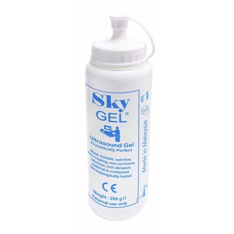 Gel Siêu Âm Sky ML Cao Cấp - Gel Bôi Trơn Tốt, Độ Dẫn Truyền Cao, Chứng Nhận FDA, Dùng Trong Siêu Âm Chẩn Đoán Sức Khỏe