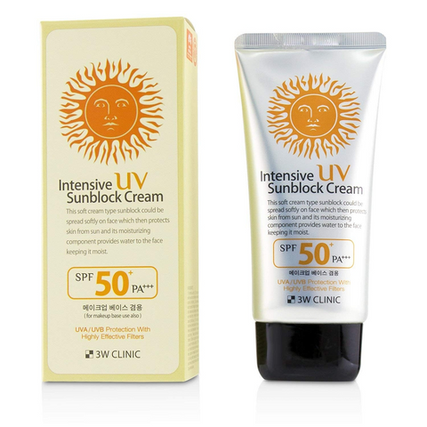 Kem Chống Nắng 3W Clinic SPF 50 PA+++ - Kem Chống Nắng Hàn Quốc Bảo Vệ Da Tối Ưu, Dưỡng Ẩm và Không Gây Kích Ứng