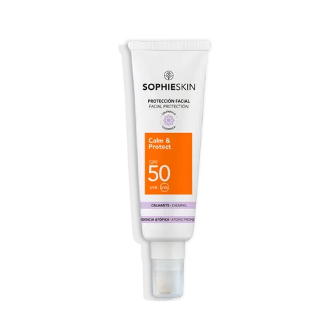 Kem Chống Nắng Sophieskin Calm & Protect SPF50 - Dành Cho Da Khô Nhạy Cảm, Bảo Vệ Hiệu Quả Và Dịu Nhẹ, Chống Nắng Cao