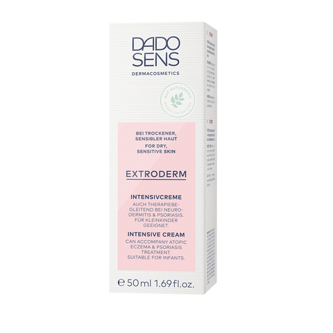 Kem Dưỡng Ẩm Dado Sens Intensive Extroderm 50ml - Giúp Da Khô Nhạy Cảm Mềm Mại, Duy Trì Độ Ẩm, An Toàn Cho Trẻ Sơ Sinh
