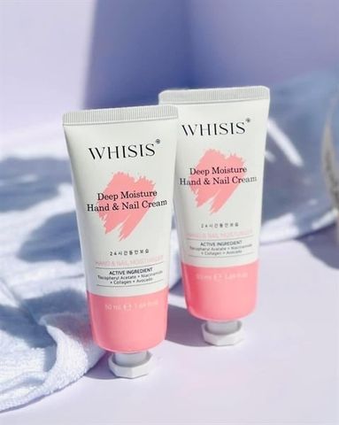 Kem dưỡng da tay hương nước hoa Whisis Deep Moisture Hand & Nail Cream