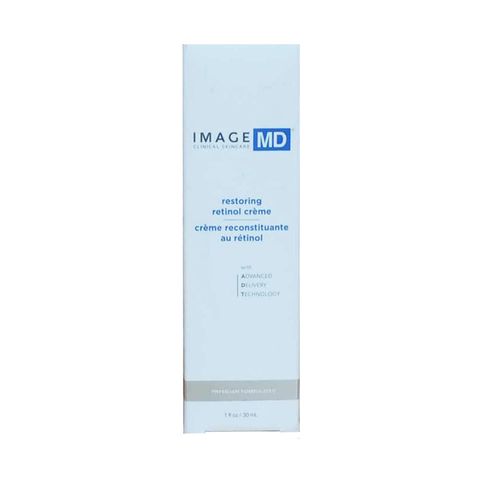 Kem trẻ hóa da Image MD Restoring Retinol Creme 30ml - Dưỡng ẩm, Giảm nếp nhăn, Làm sáng da, Chống lão hóa, Phù hợp cho mọi loại da.