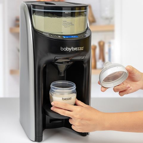 Máy Pha Sữa Baby Brezza Formula Pro Advanced Công Nghệ Mỹ - Rose Gold / Silver, Dễ Dàng Pha Sữa Cho Bé, Điều Chỉnh Nhiệt Độ Chính Xác