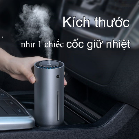 Máy Phun Sương Tạo Ẩm Cho Xe Hơi Baseus - Thiết Bị Cải Thiện Không Khí, Nano Siêu Mịn, Dung Tích 300ml, Đa Chế Độ Sử Dụng