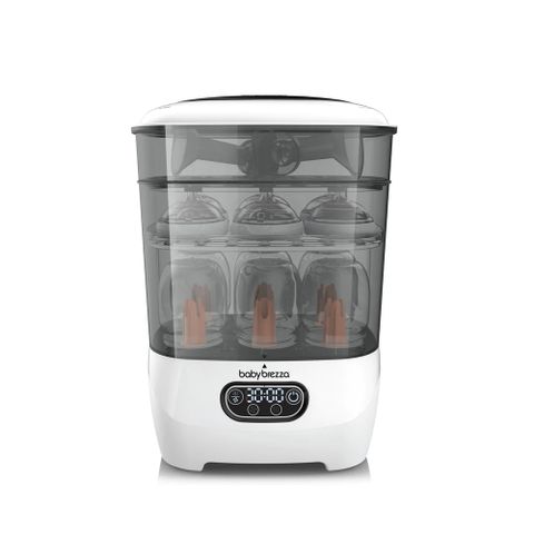 Máy Tiệt Trùng Sấy Khô Baby Brezza BRZ10030 Mỹ - Thiết Kế Sang Trọng, Tích Hợp Tính Năng Tự Động An Toàn Cho Bé