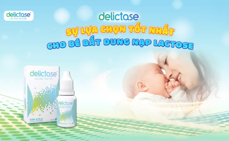 Men tiêu hóa Delictase Lactase Enzyme dạng giọt cho trẻ sơ sinh - Hỗ trợ tiêu hóa, giảm rối loạn lactose tự nhiên, an toàn cho bé.