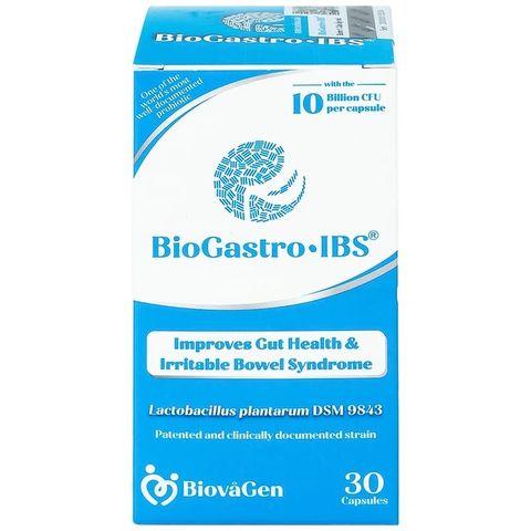 Men vi sinh BioGastro IBS - Hỗ trợ bổ sung lợi khuẩn cho người lớn và trẻ em trên 6 tuổi, cải thiện sức khỏe tiêu hóa tự nhiên