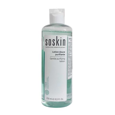 Nước Hoa Hồng Soskin Gentle Purifying Lotion 250ml - Dưỡng Da Mịn Màng, Se Khít Lỗ Chân Lông, Chăm Sóc Da Từ Pháp