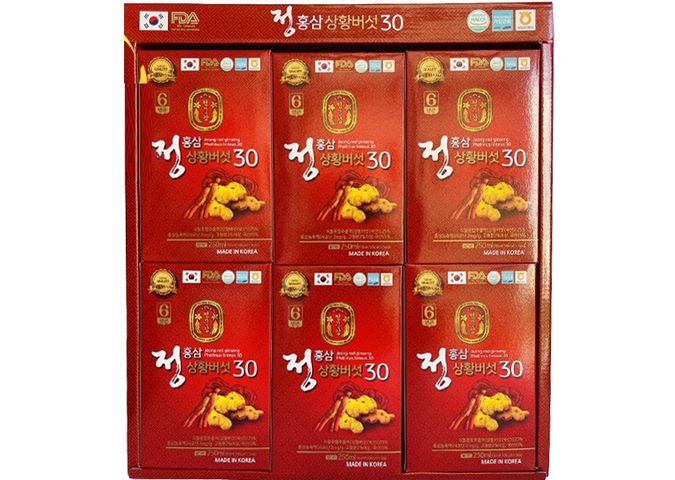 Nước Hồng Sâm Nấm Thượng Hoàng Jeong Hàn Quốc 50ml x30 gói - Giúp Tăng Cường Sức Khỏe, Làm Đẹp Da Từ Tự Nhiên