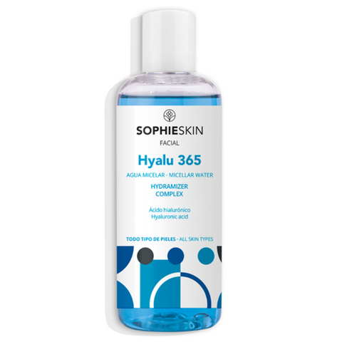 Nước tẩy trang thuần chay Sophieskin Hyalu 365 Agua Micellar 250ml - Làm sạch sâu, cấp ẩm và dịu nhẹ cho mọi loại da, kể cả da nhạy cảm