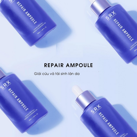 Serum phục hồi da SRX Repair Ampoule 50ml - Tăng cường tái tạo, cấp ẩm, phù hợp cho mọi loại da, đặc biệt da nhạy cảm và sau điều trị.