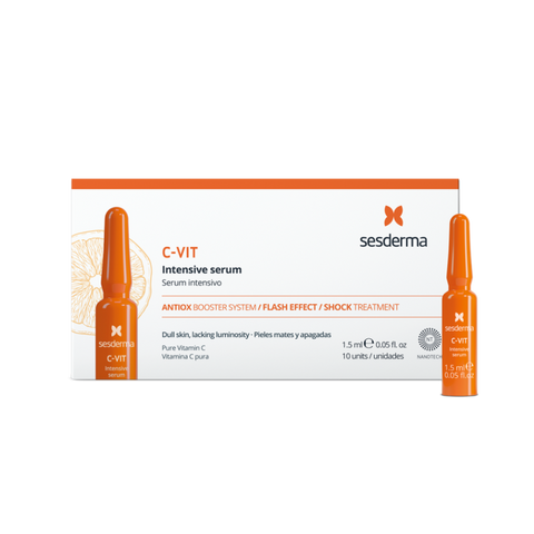 Serum Sesderma C-VIT Intensive 12% Vitamin C - Dưỡng ẩm, Làm sáng da, Phục hồi da khô, Giúp da săn chắc và mịn màng