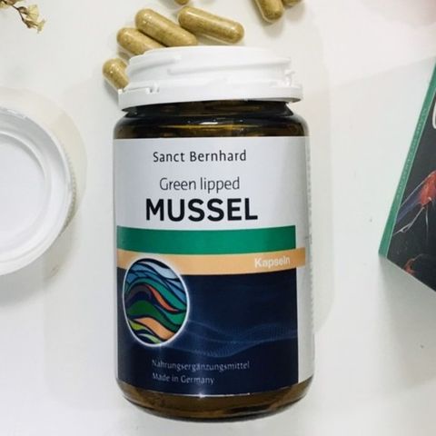 Viên uống hỗ trợ xương khớp Green Lipped Mussel Sanct Bernhard