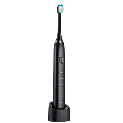 Bàn Chải Điện Sarmocare S100 Plus - 5 Chế Độ Làm Sạch, Đầu Chải Nhỏ Mềm, Hiệu Quả Sạch Răng Miệng Trong 2 Phút Mỗi Ngày