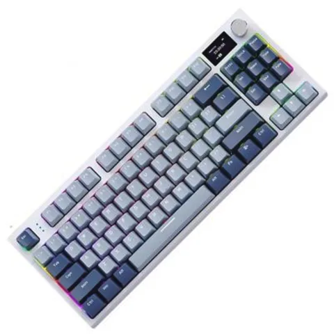 Bàn Phím Cơ Bluetooth Không Dây Attack Shark K86 RGB - Màn Hình Tùy Chỉnh, Hot Swap 5 Pin, Đèn LED RGB Nhiều Chế Độ