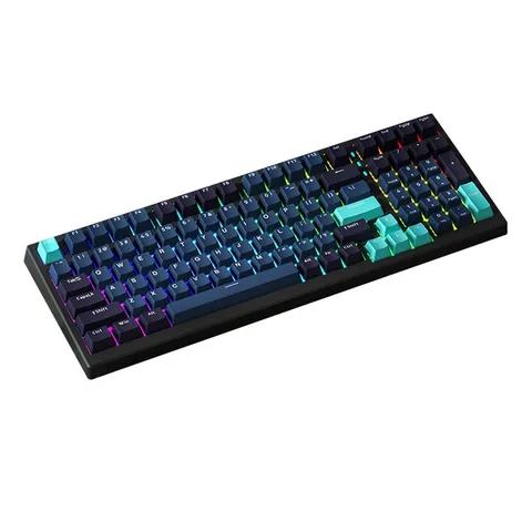 Bàn phím cơ không dây Bluetooth Xinmeng X98 Pro LED RGB - 98 phím, Hotswap 5 Pin, Tương thích Windows/Mac, Thiết kế đẹp, Phụ kiện gaming