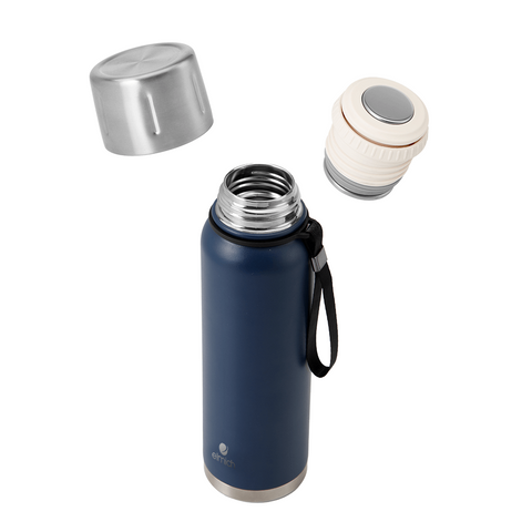 Bình Giữ Nhiệt Inox 316 Elmich EL8335 1L - Chống Gỉ Sét, Giữ Nóng Đến 12h, Giữ Lạnh Đến 48h, Dễ Dàng Mang Theo